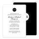 Black Circle Initials Invitations Image 7 of 11